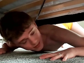 Young twink (rourke) gets punished for trying to steal his step brothers car keys - reality dudes