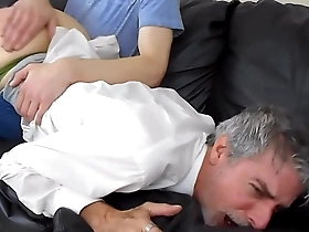 Therapist richard gets spanked by young client aiden
